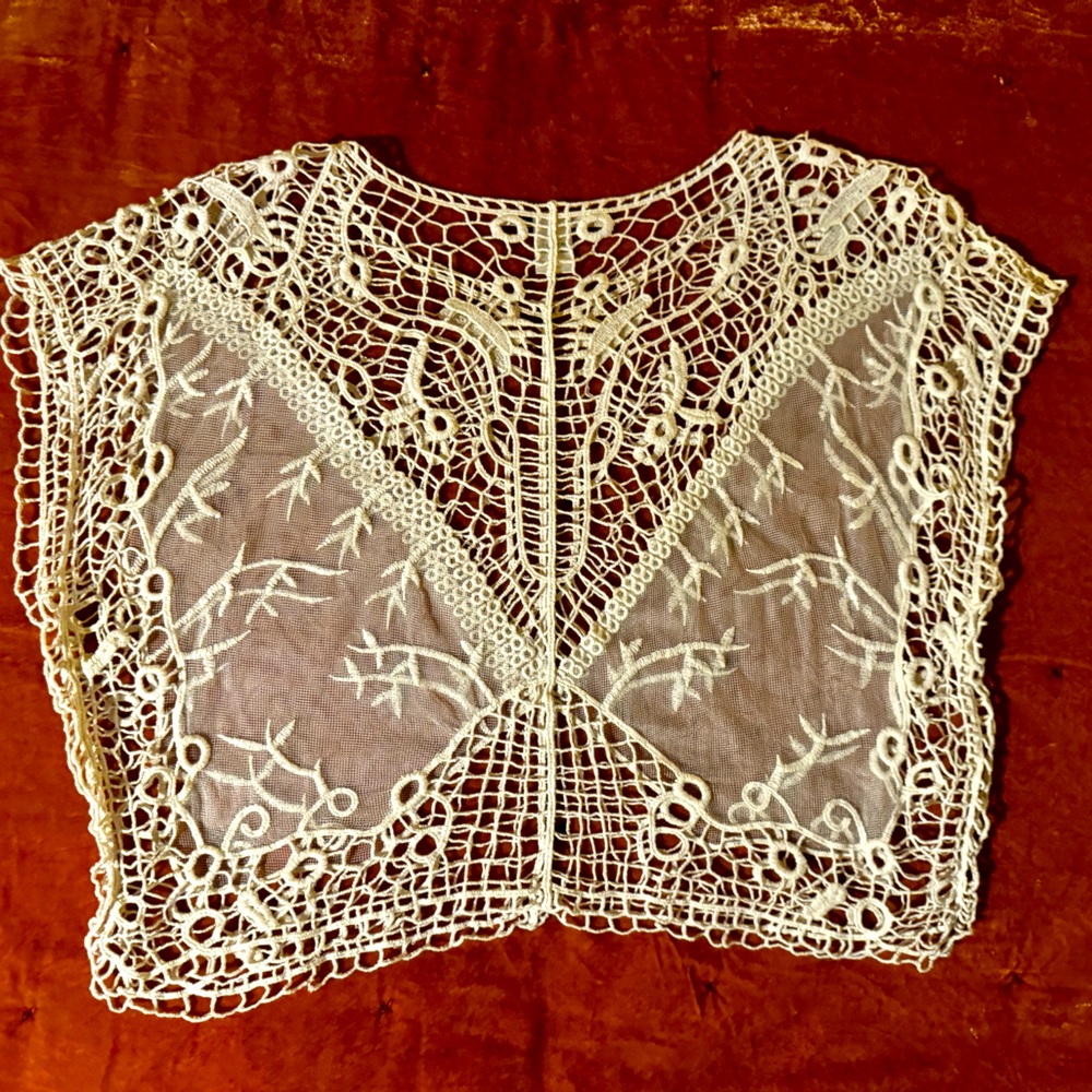 Ellison Crochet & Embroidered Top &/Or Cover Up, Womens *One Size* - Picture 2 of 11